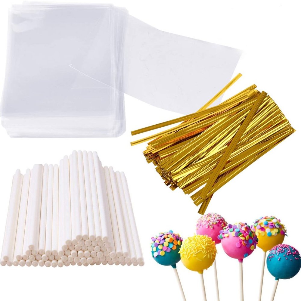 DIY Cakepop/Lollipop Packaging Set of 100